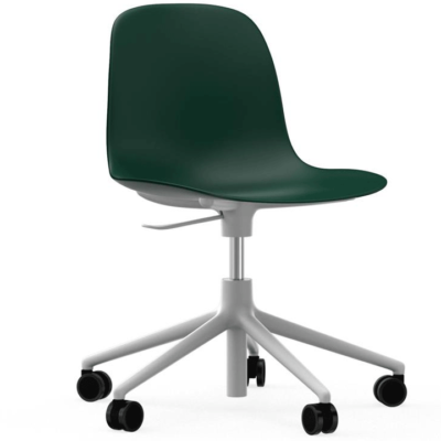 Form Swivel Chair Wheels Base Gaslift By Normann Copenhagen at Urbansuite