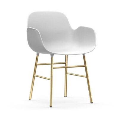 Form Armchair Metal Base By Normann Copenhagen at Urbansuite