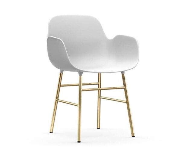 Form Armchair Metal Base By Normann Copenhagen at Urbansuite