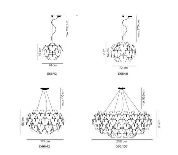 Hope Suspension Light by Luceplan