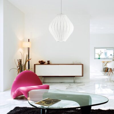 Nelson Pear Crisscross Bubble Pendant Light by Hay-57872