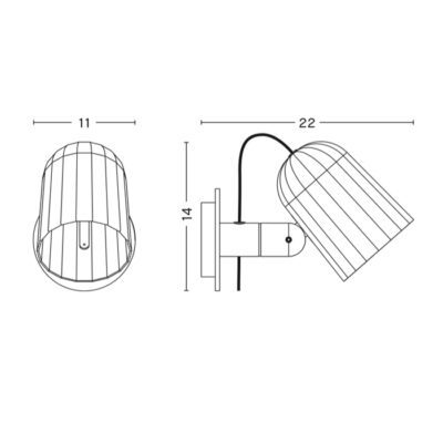 NOC Wall Light by Hay-58021