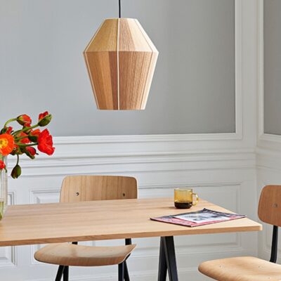 Yellow Melange Bonbon Shade Pendant Light by Hay