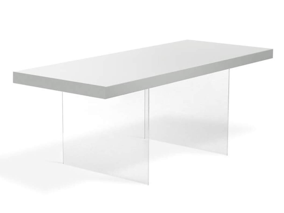 Air Lacquered Extendable Table by Lago