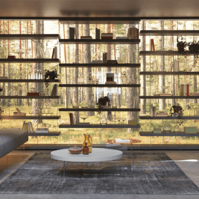 Air Shelving by Lago