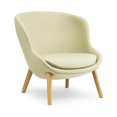 Normann Copenhagen Hyg Low Lounge Oak Synergy Chair at Urbansuite