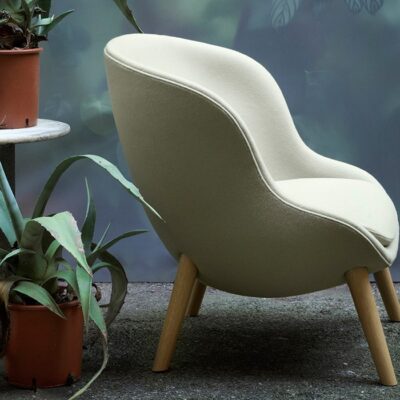 Era Low Lounge Wooden Leg Chair By Normann Copenhagen at Urbansuite