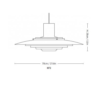 P376 KF2 Pendant Light by &Tradition-59345