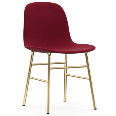 Form Upholstered Chair Metal Base By Normann Copenhagen at Urbansuite