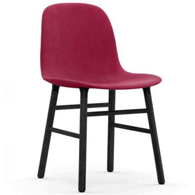 Form Upholstered Chair Wood Base By Normann Copenhagen at Urbansuite