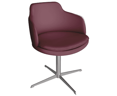 Glamour PC Armchair by Peressini Casa