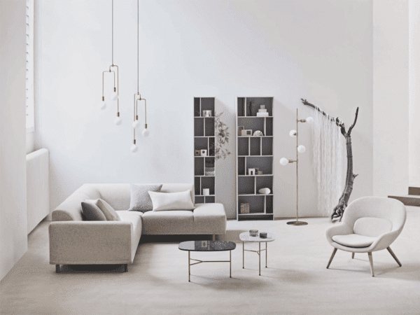 Piper Lounge Pendant 3-arms by Bolia