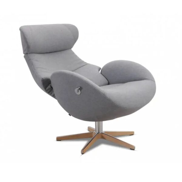 Conform Globe Armchair Lounge Chair Swivel Base in Fabric or Leather