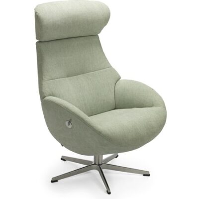 Conform Globe Armchair Lounge Chair Swivel Base in Fabric or Leather