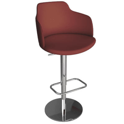 Glamour P Barstool by Peressini Casa