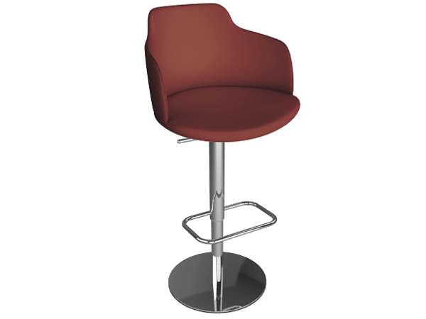 Glamour P Barstool by Peressini Casa