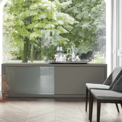 Atlante Sliding Sideboard by Tomasella