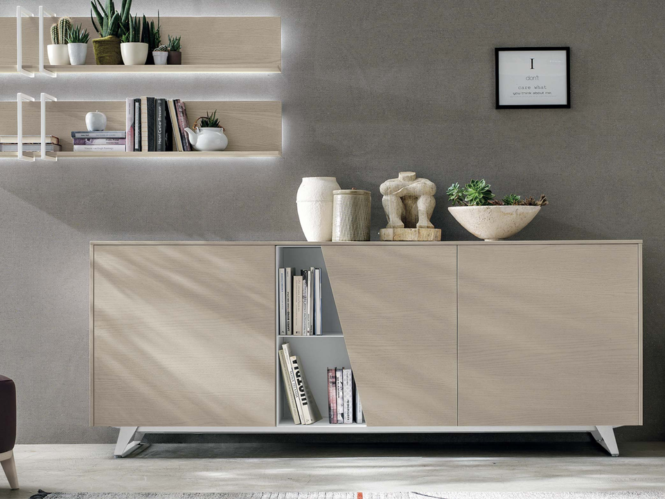 Diagonal Sideboard by Tomasella