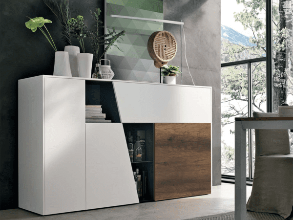 Diagonal Sideboard by Tomasella