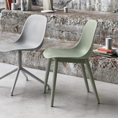 Fiber Tube Legs Side Chair by Muuto