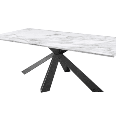 Montana Marble Top Dining Table by Oliver B Casa