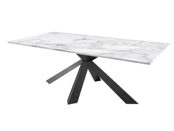 Montana Marble Top Dining Table by Oliver B Casa