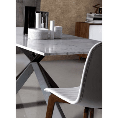 Montana Marble Top Dining Table by Oliver B Casa