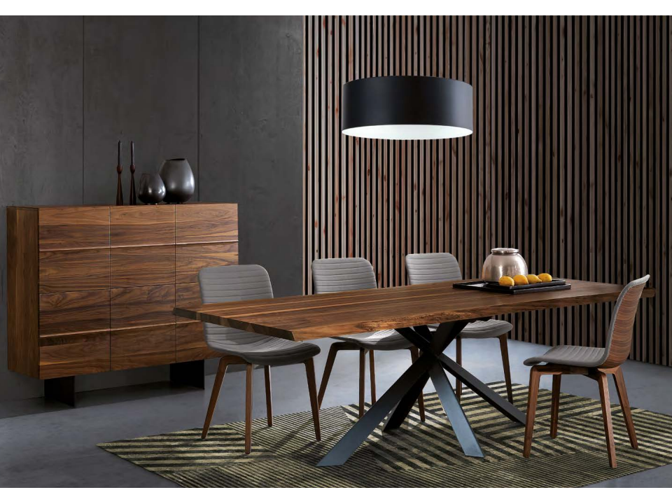 Montana Wood Top Dining Table by Oliver B Casa