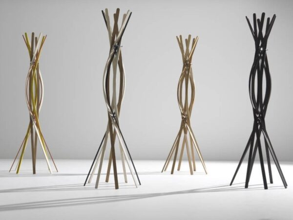 Horm Twist Beechwood Coatstand in 7 Different Finishes