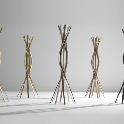 Horm Twist Beechwood Coatstand in 7 Different Finishes