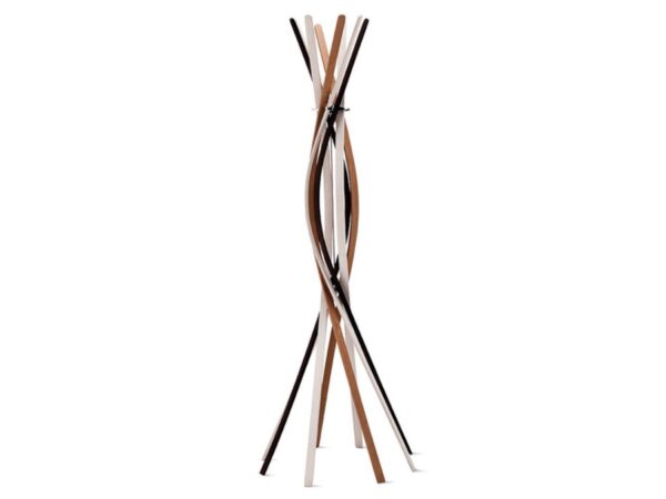 Horm Twist Beechwood Coatstand in 7 Different Finishes