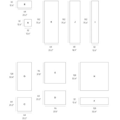 Horm UTE Minimal Horizontal or Vertical Mirror