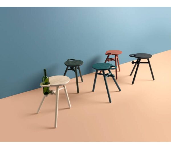 Pode Bottle Stool Side Table-88457