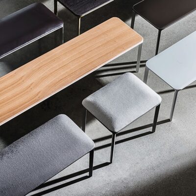 Sovet Italia Slim Panca Bench in Different Sizes & Finishes