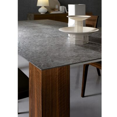 Thin Extending Dining Table by Oliver B Casa