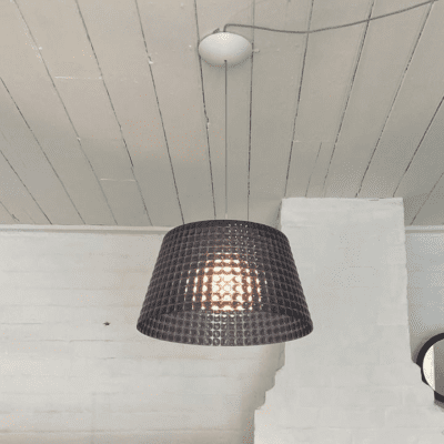 Guzzini Tiffany Suspension Light by Black Ceiling Lamp Ex-Display