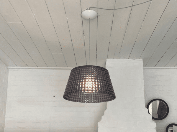 Guzzini Tiffany Suspension Light by Black Ceiling Lamp Ex-Display