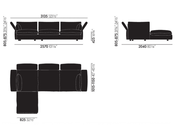 Vitra Mariposa Corner Sofa