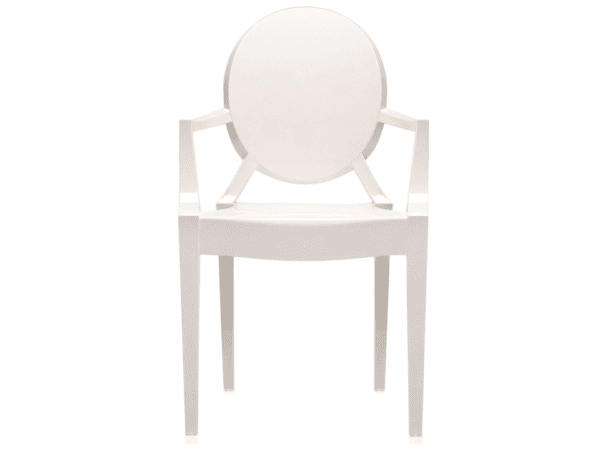 Kartell Louis Ghost White Chair - In Stock-0