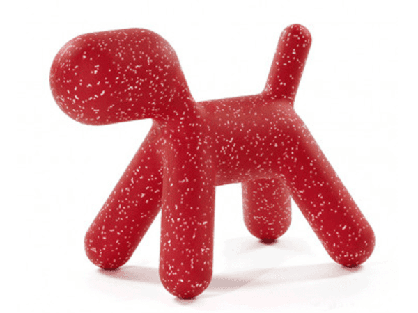 Magis Puppy Dalmatian Red Plastic Dog