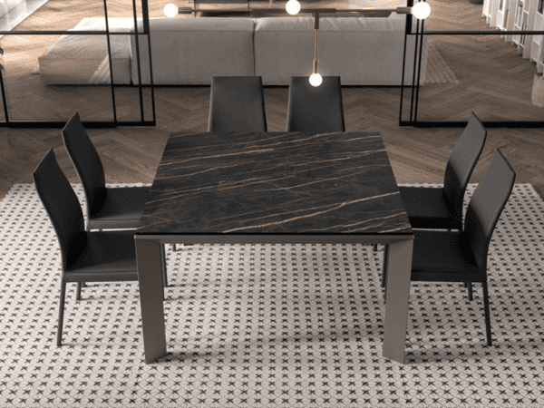 Ozzio Italia Metro Quadro Extending Table