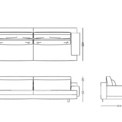 Papadatos Marmont Sofa