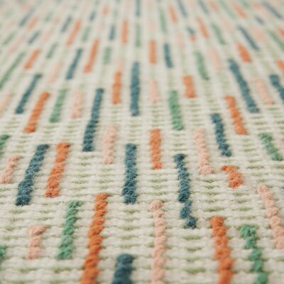 GAN Rugs Backstitch Rug - Busy, New Wool-64703