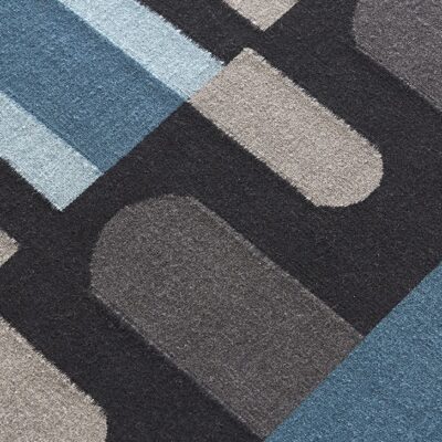 GAN Rugs Kilim Ndebele Rug, Wool-64723