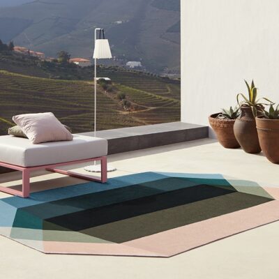 GAN Rugs Diamond Outdoor Rug, Recycled PET-64696