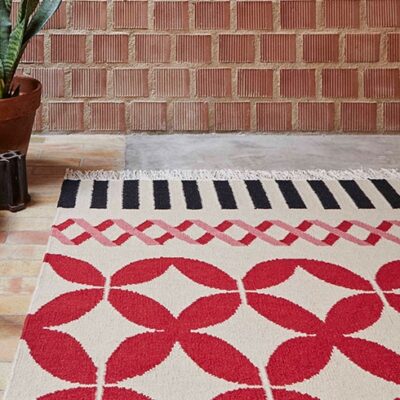 GAN Rugs Kilim Catania Rug, Wool, Reversible-64674