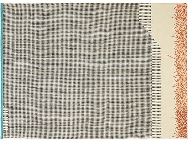 Gan Rugs Calm Backstitch Rug, Kilim-64640