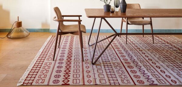 GAN Rugs Kilim Naidu Rug, Wool, Reversible-64658