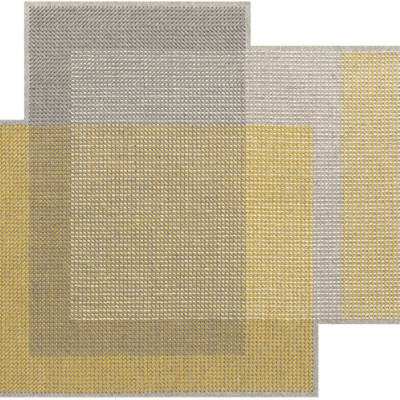 GAN Rugs Canevas Geo Rug, Wool-0