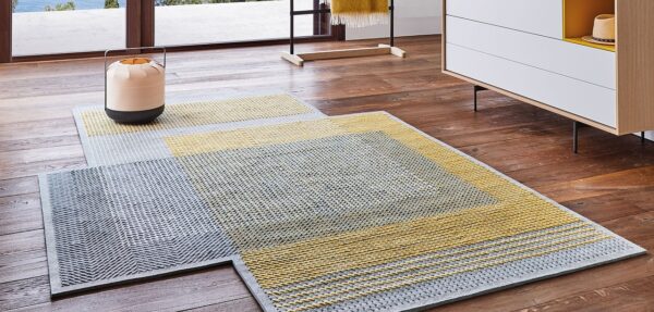 GAN Rugs Canevas Geo Rug, Wool-64762